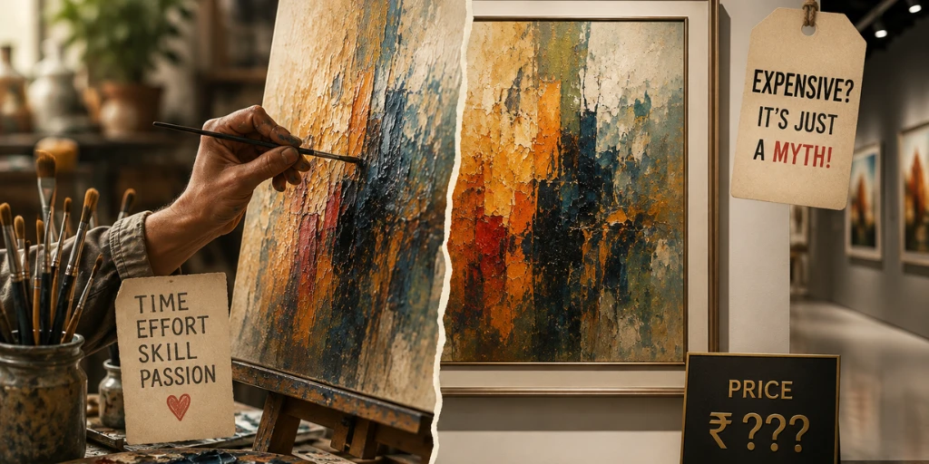 Handmade Art Is Expensive! It's Just Myth