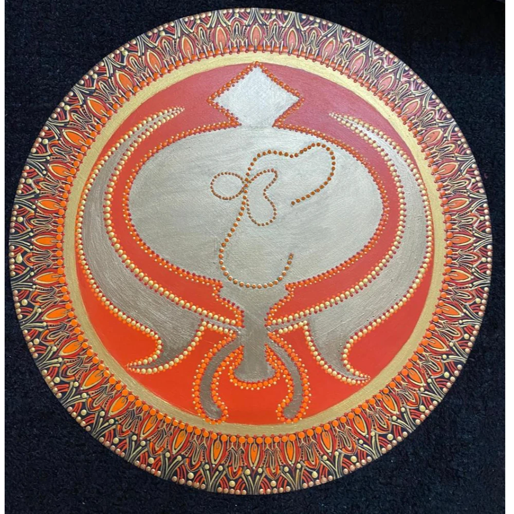 Handpainted unique Mandala (Sold)
