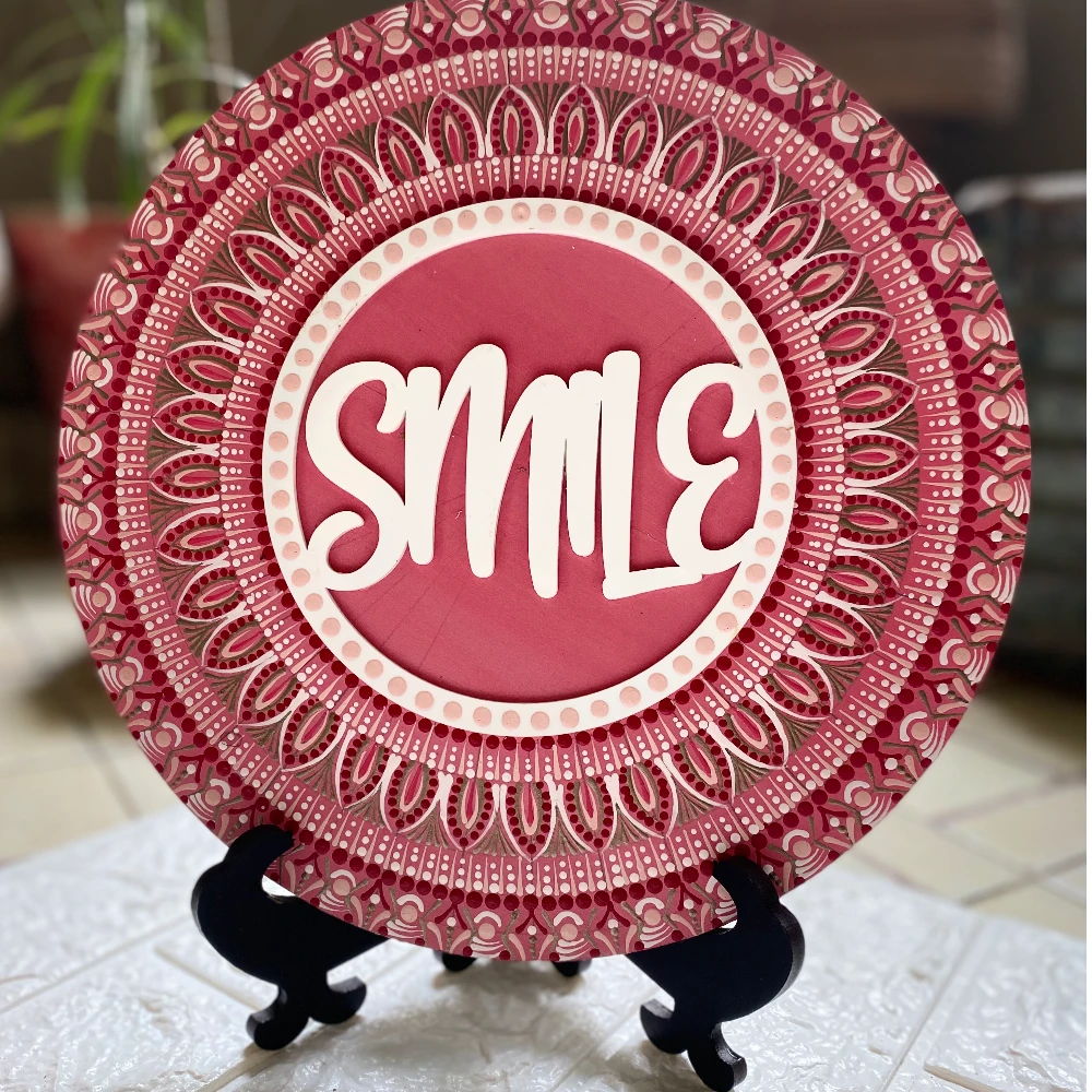Smile Mandala ( Sold)