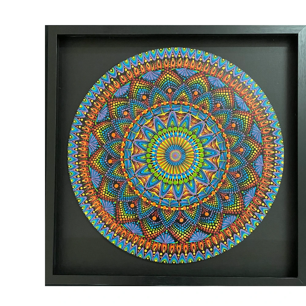 The Rainbow Mandala 1 ( Sold)
