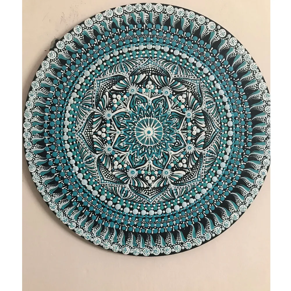 The Blue Blends Mandala (Sold)