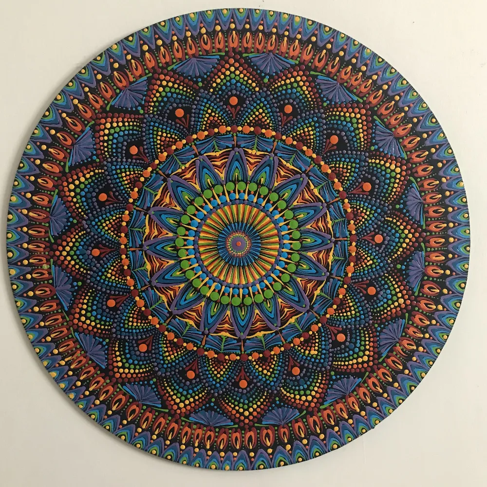 The Rainbow Mandala 1 ( Sold)