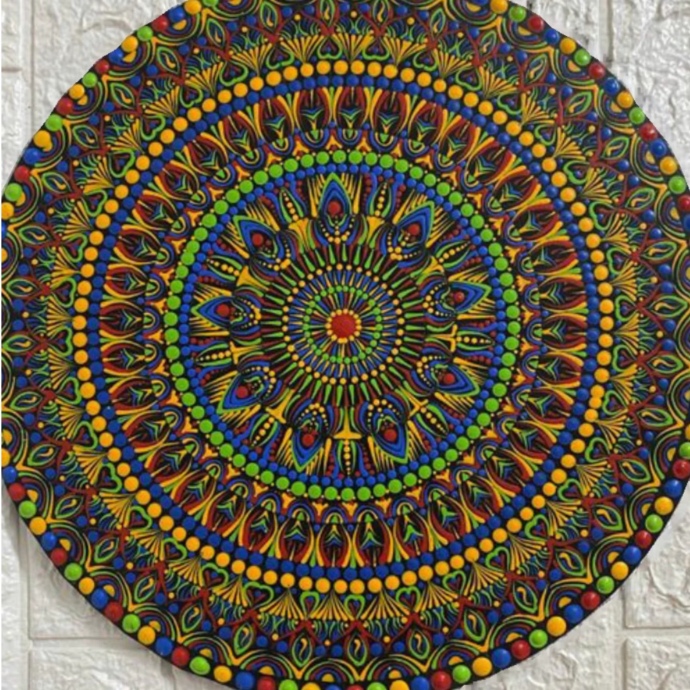 Multicolour abstract Mandala (Sold)