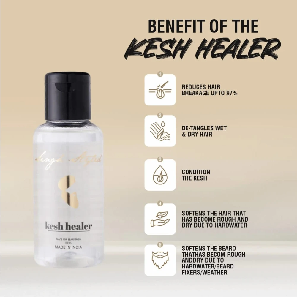 Singh Styled Cleanser and Condition Combo for Beard and Hair