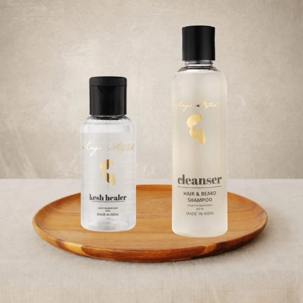 Singh Styled Cleanser and Condition Combo for Beard and Hair