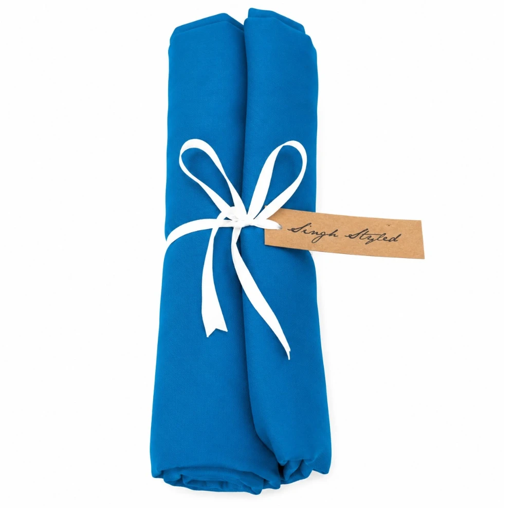 New Blue Turban | Full Voile
