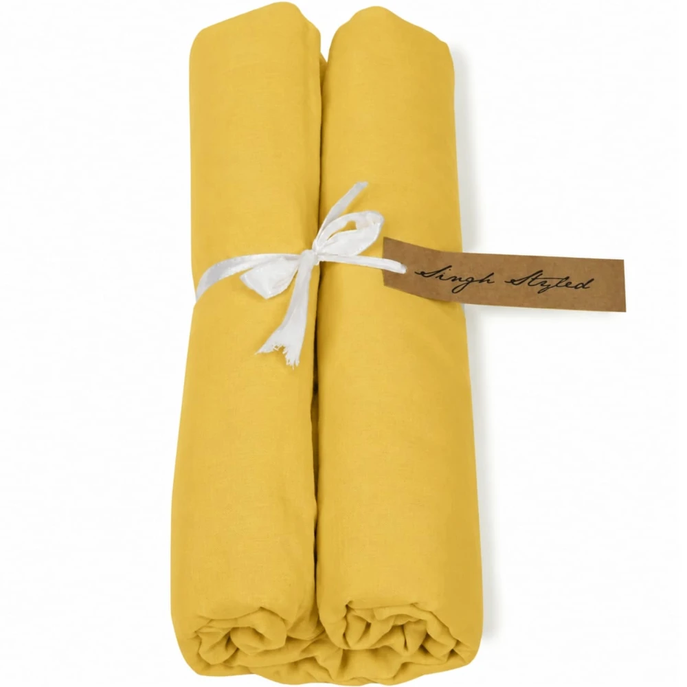 Mango Creame Turban | Full Voile