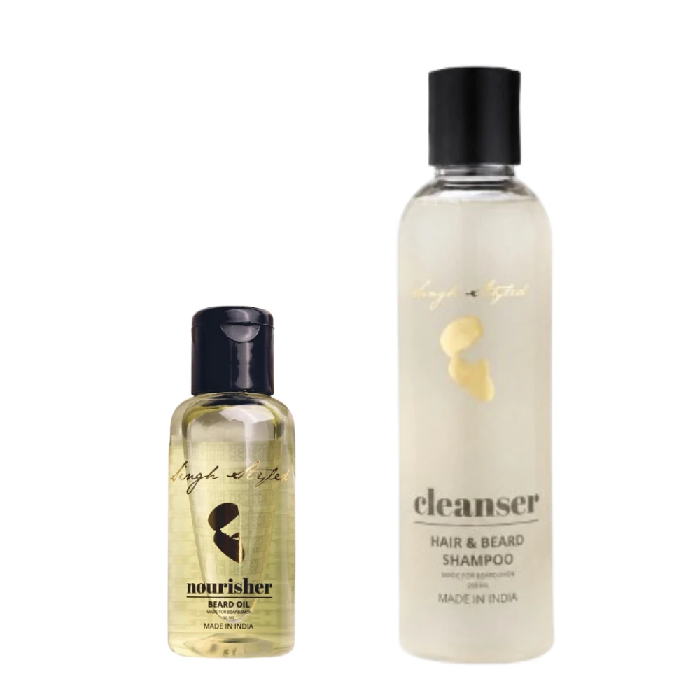 Singh Styled Cleanse and Nourish Combo for Beard and Hair