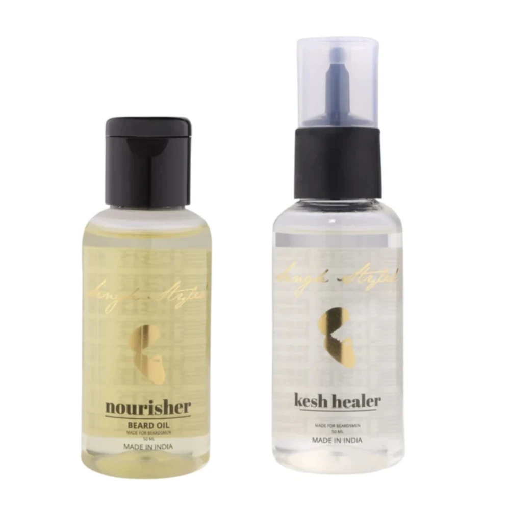 Singh Styled Nourish and Condition Combo for Beard and Hair