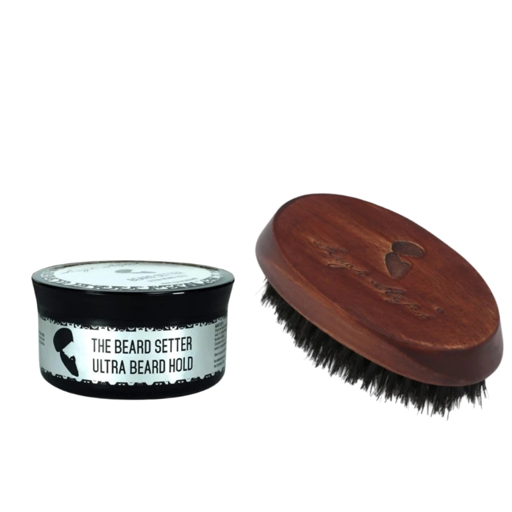 Singh Styled Beard Setter Ultra Beard Hold & Beard Brush Combo