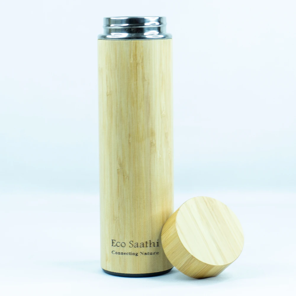 Bamboo Water Bottle - 500 ML