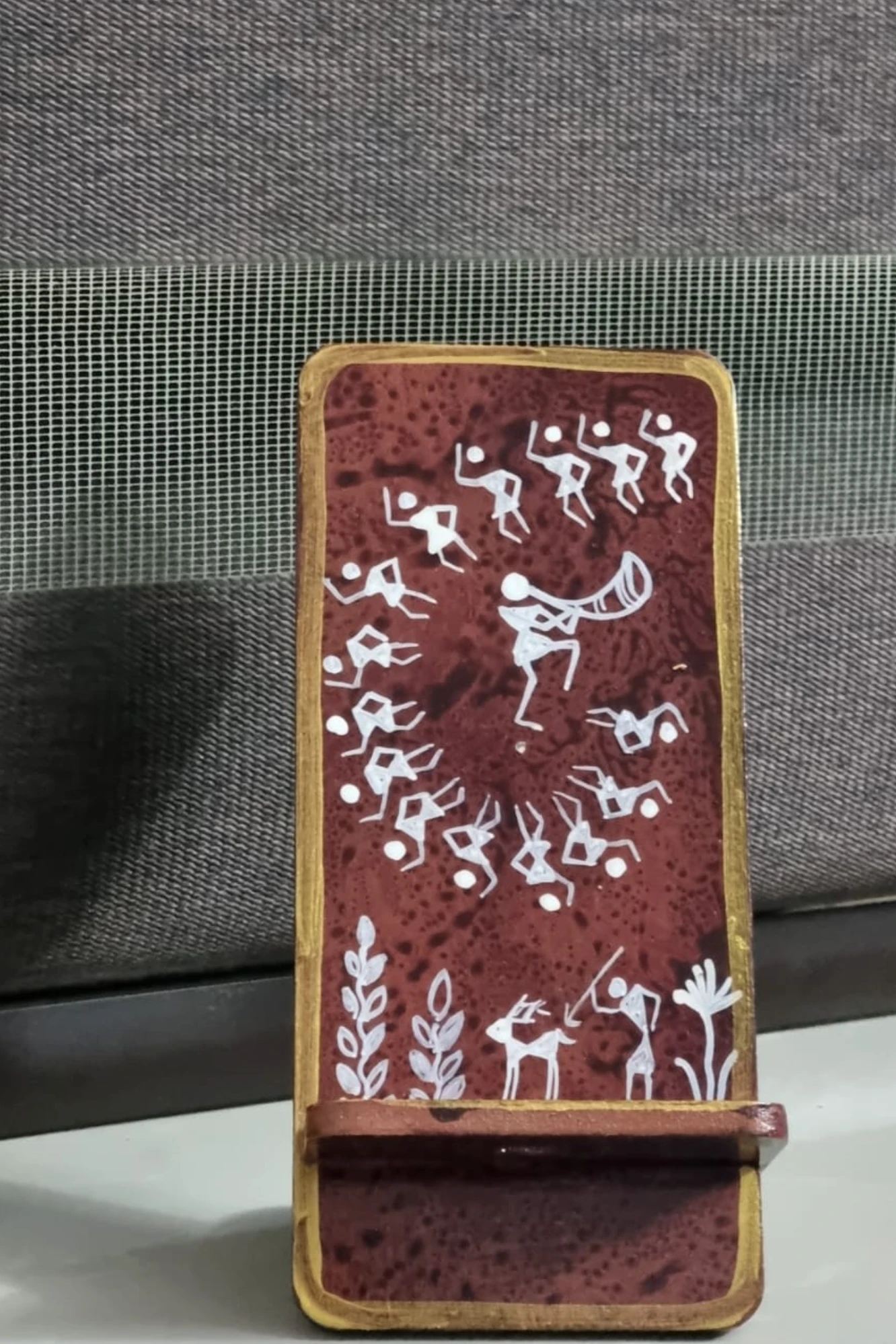 Traditional Hand Painted Mobile Stand