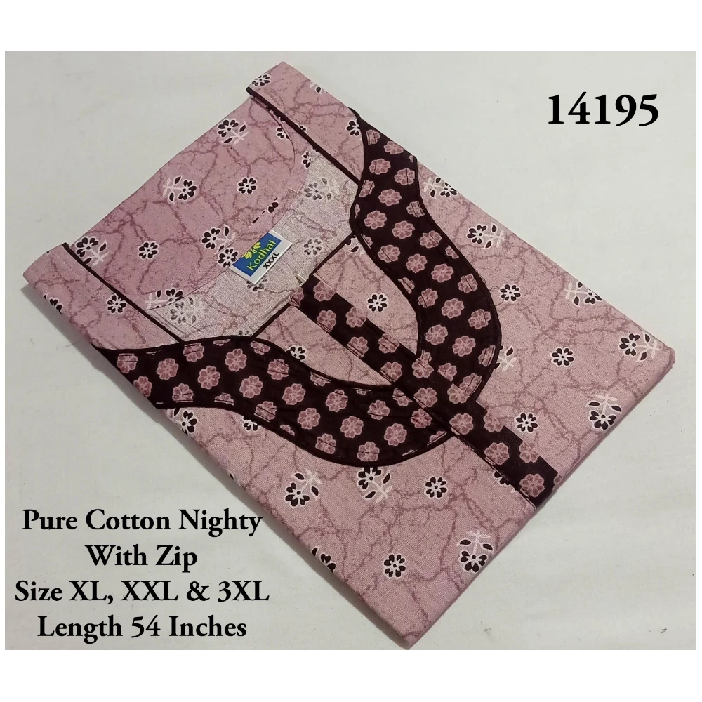 Light Weight Soft Cotton Nighty
