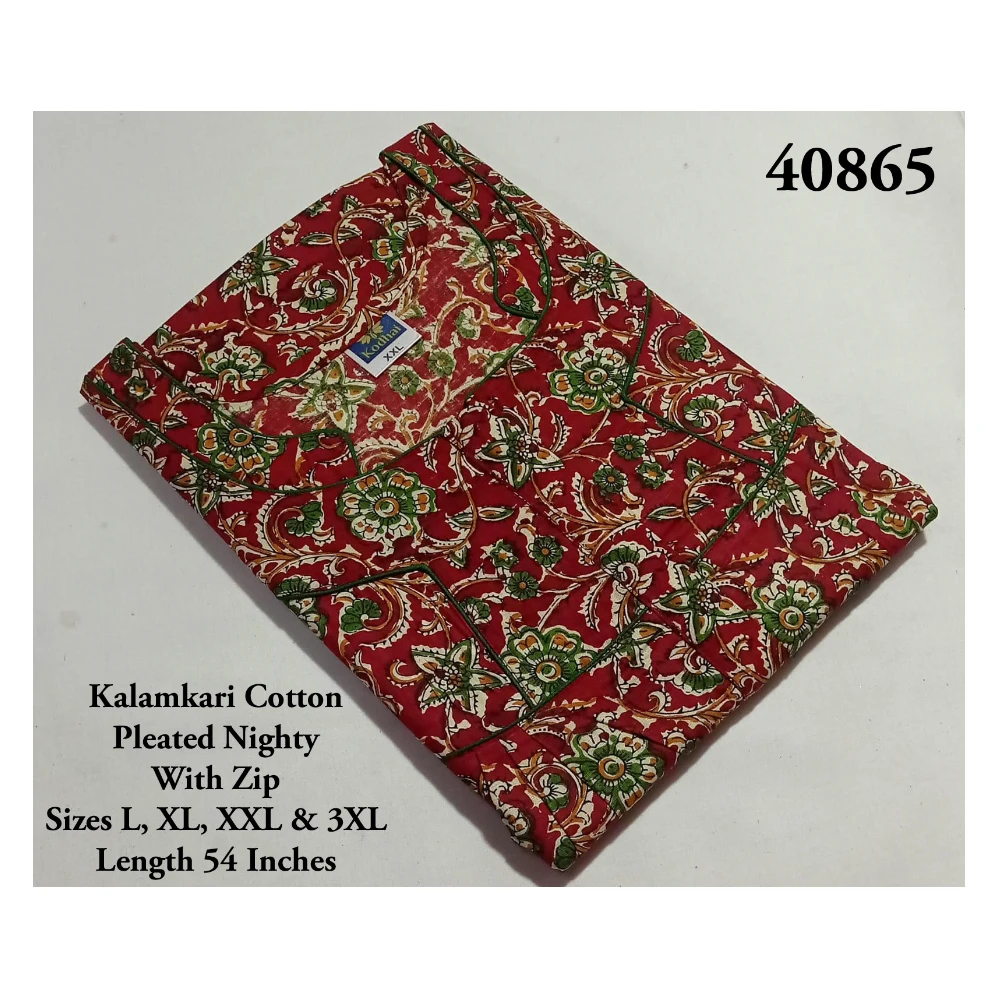 Kalamkari Cotton Nighty