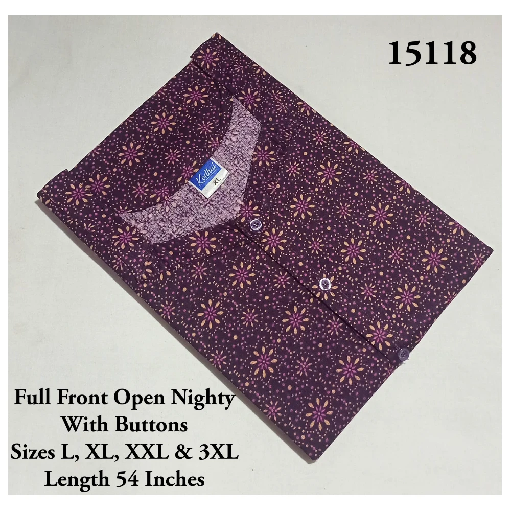 Full Open/Patient Nighty