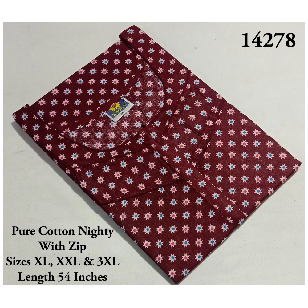 Light Weight Soft Cotton Nighty