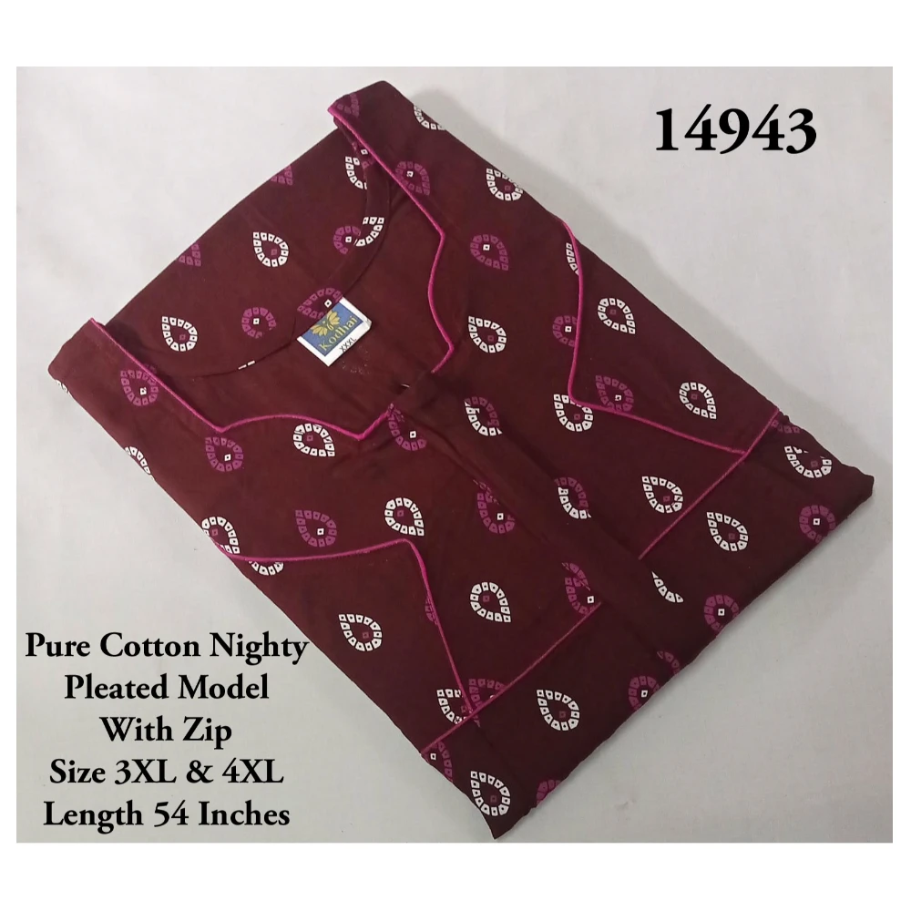 Pure Cotton Nighty
