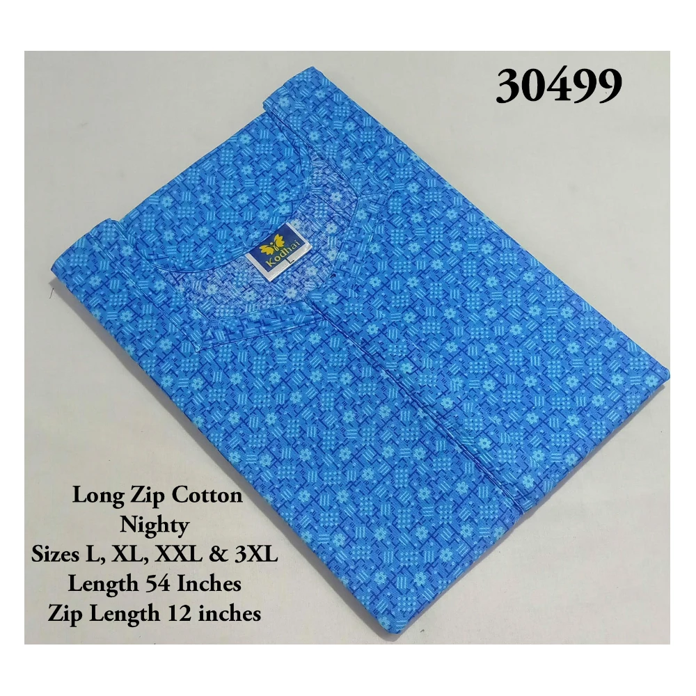 Long Zip Nighty