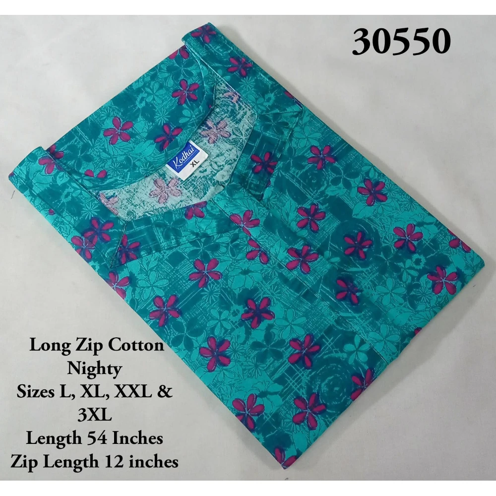 Long Zip Nighty