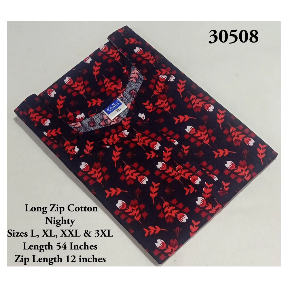 Long Zip Nighty