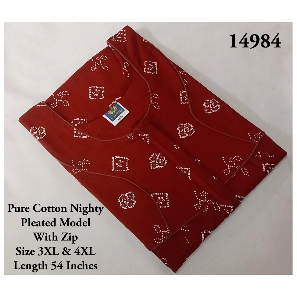 Pure Cotton Nighty