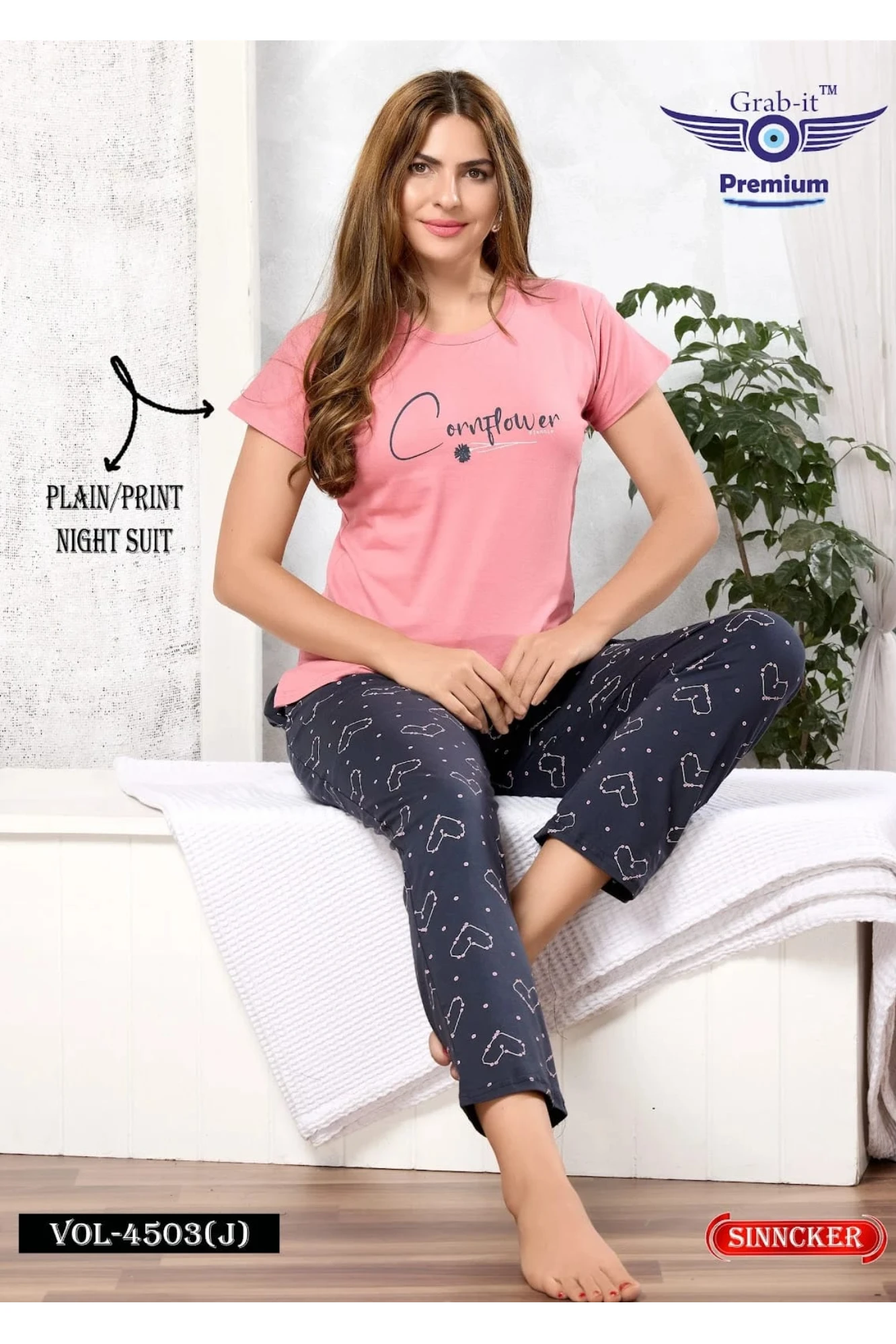 Hosiery Cotton Night Suits
