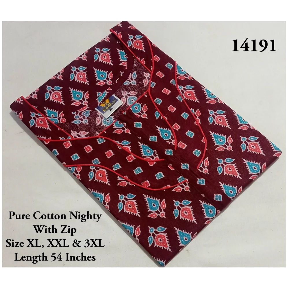 Light Weight Soft Cotton Nighty