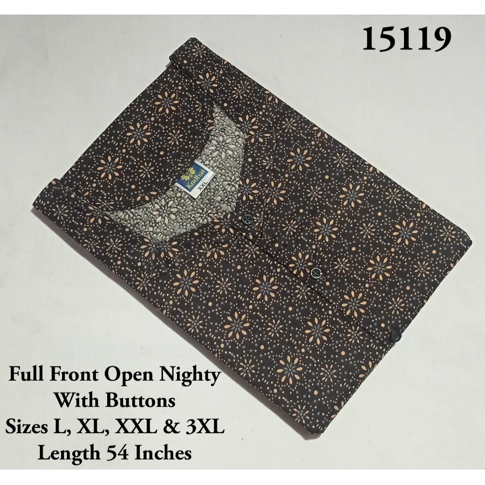 Full Open/Patient Nighty