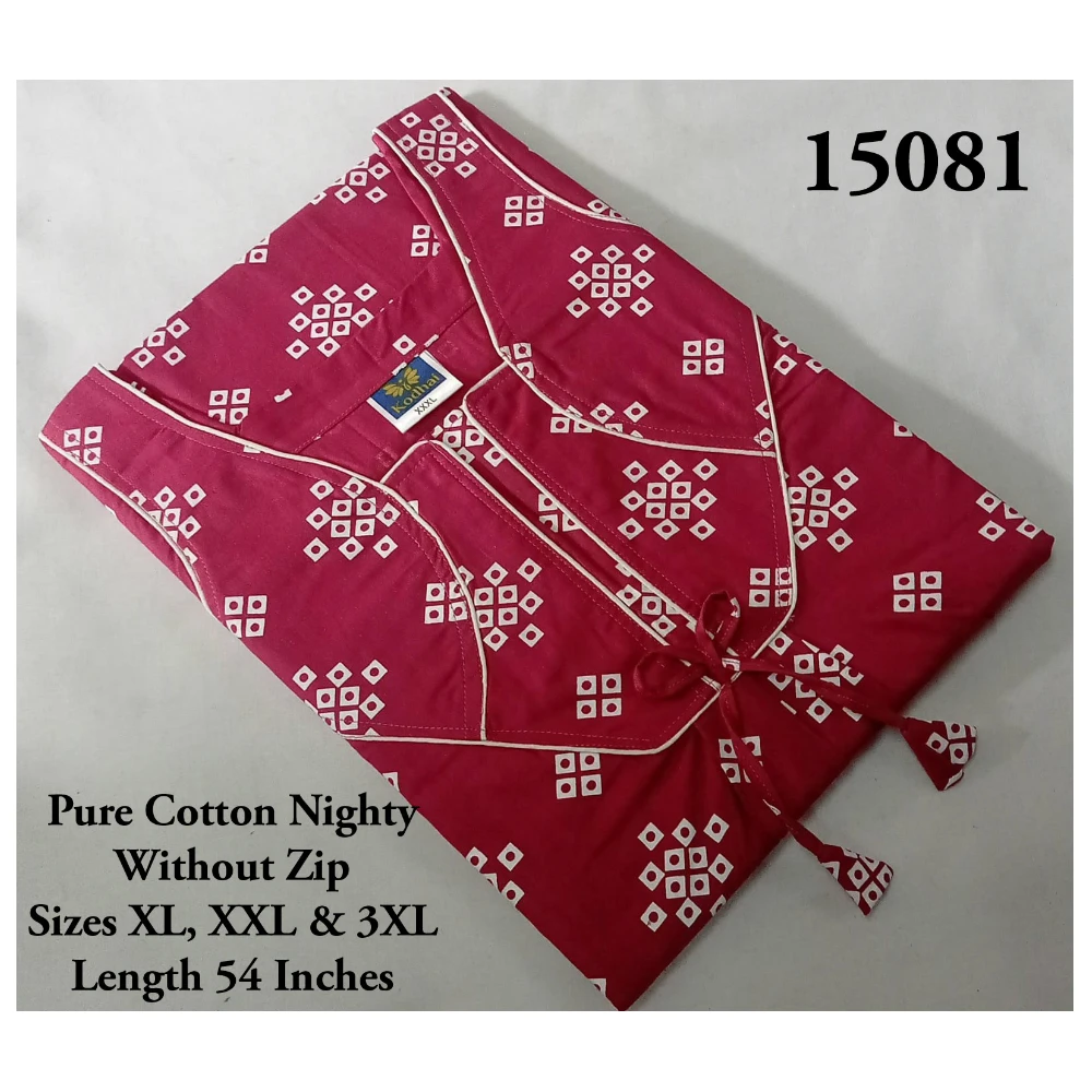 Pure Cotton Nighty