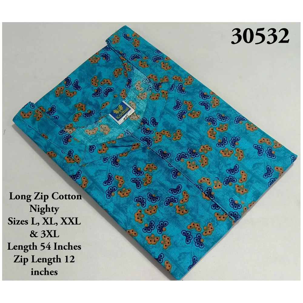 Long Zip Nighty
