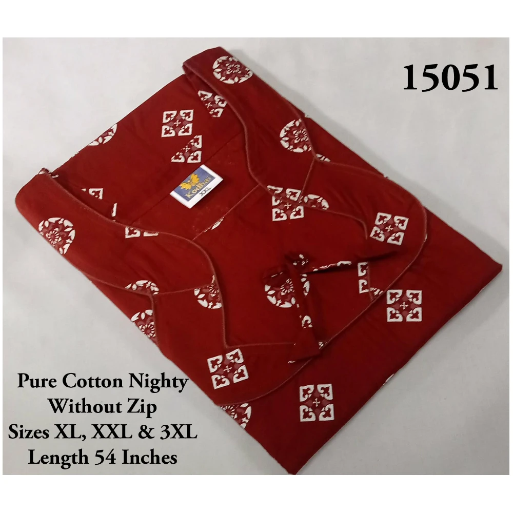 Pure Cotton Nighty