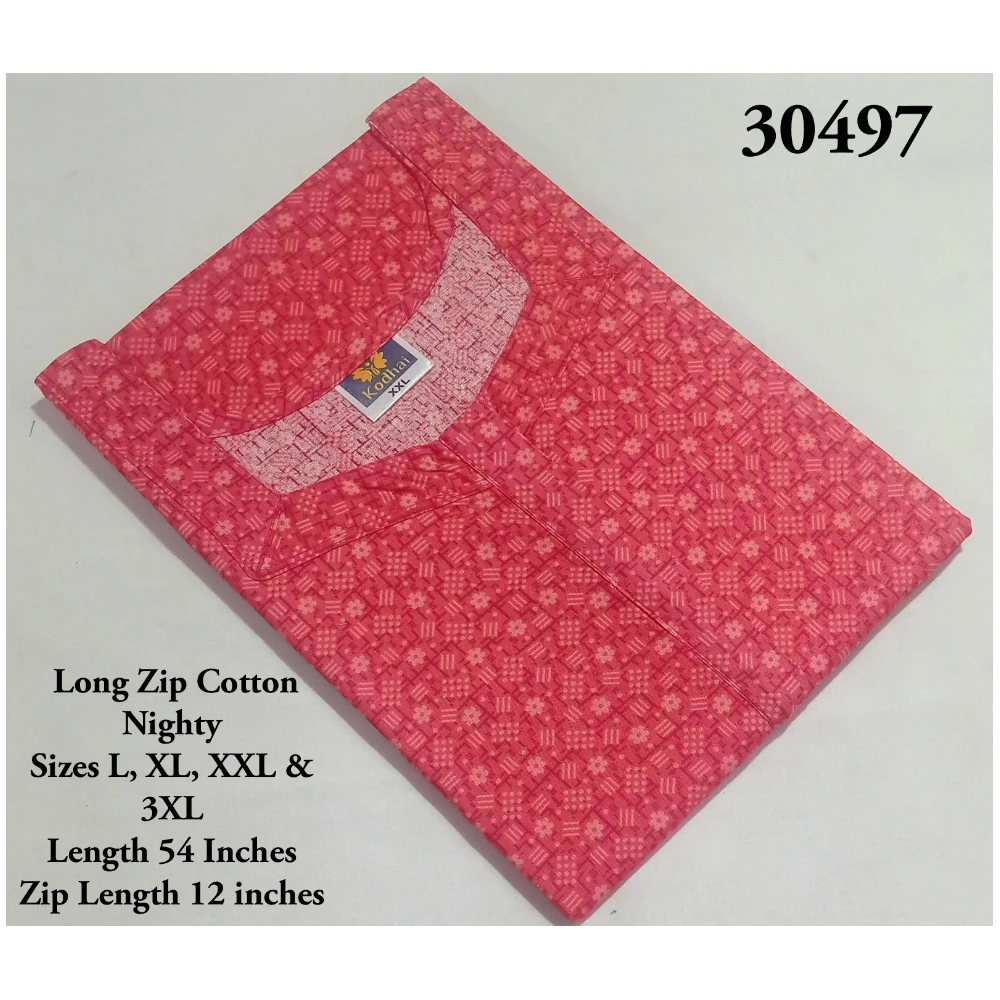 Long Zip Nighty