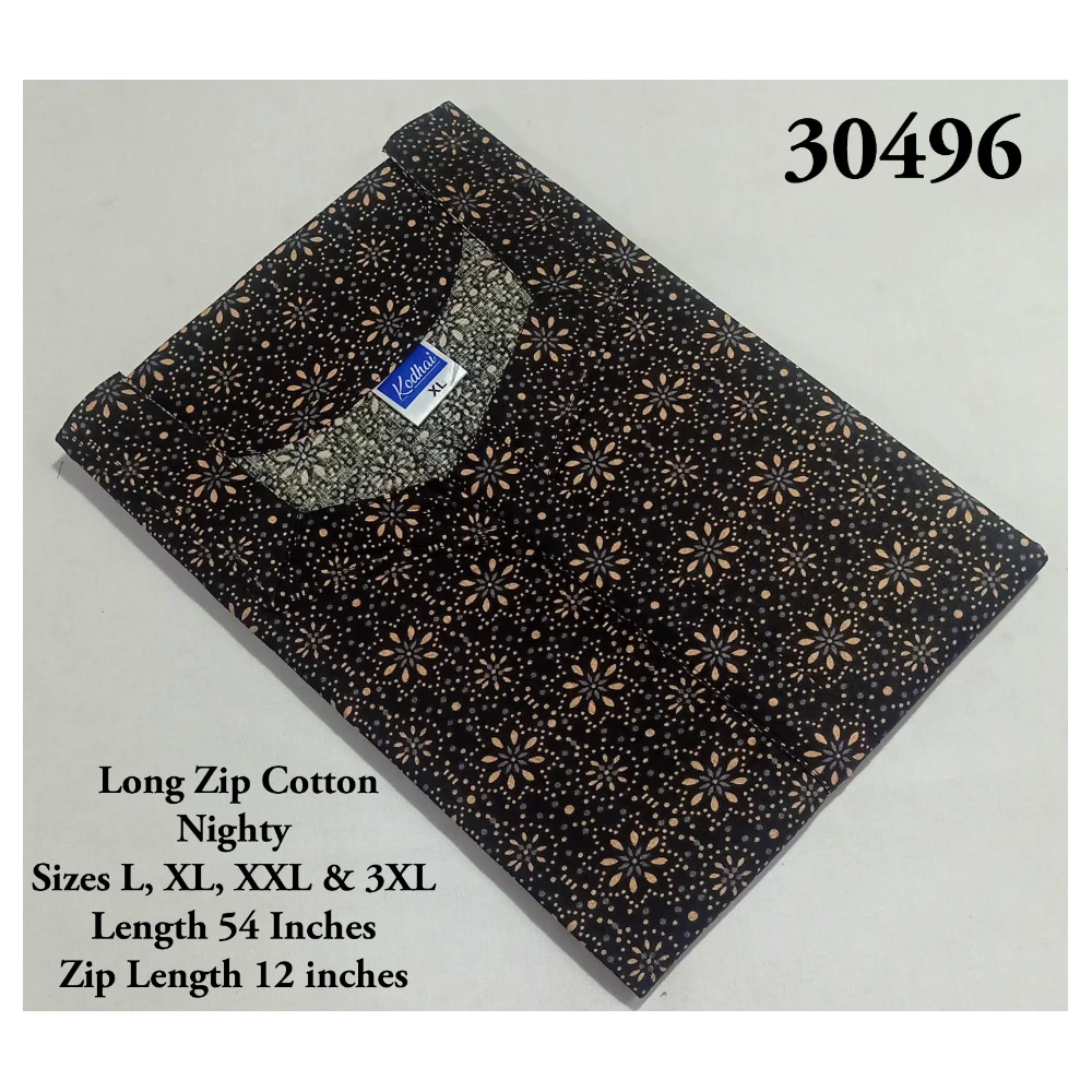 Long Zip Nighty