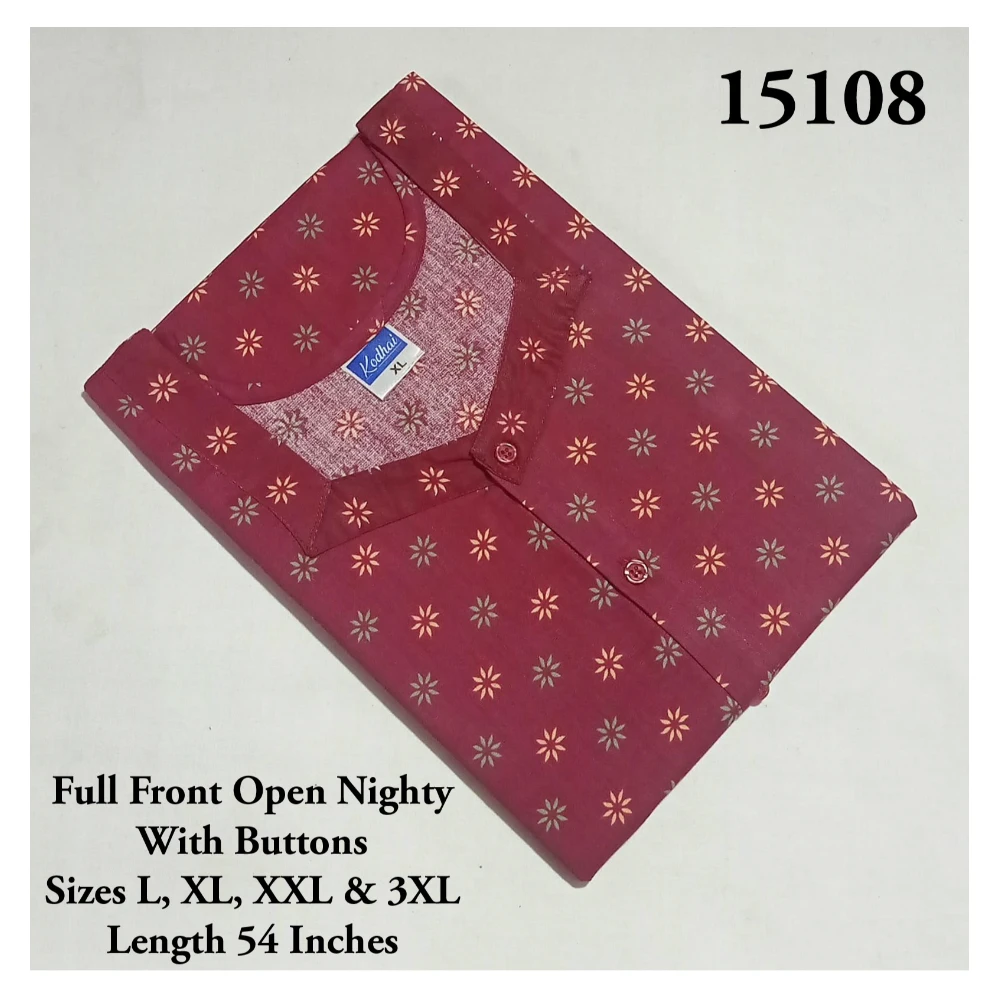 Full Open/Patient Nighty