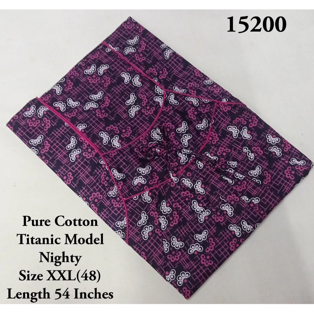 Titanic Model Cotton Nighty