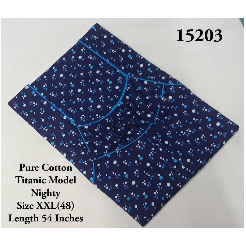 Titanic Model Cotton Nighty