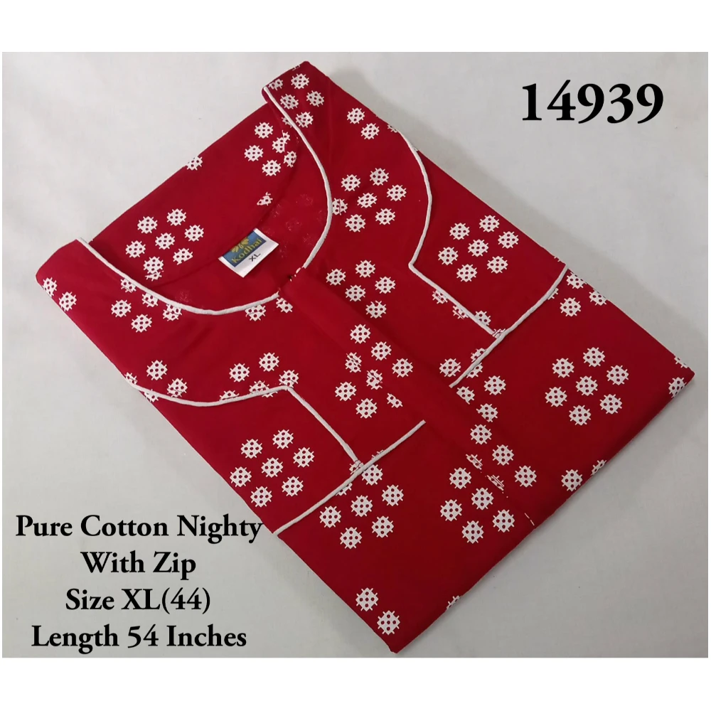 Pure Cotton Nighty