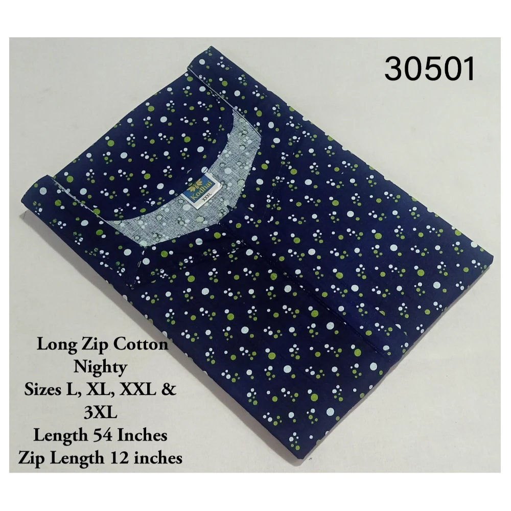Long Zip Nighty