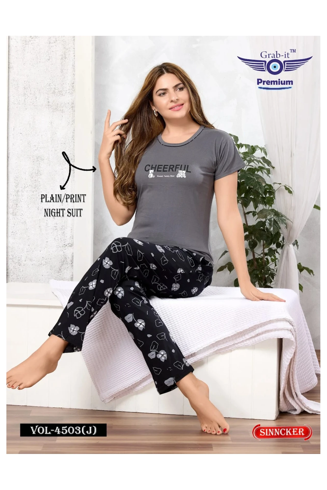 Hosiery Cotton Night Suits