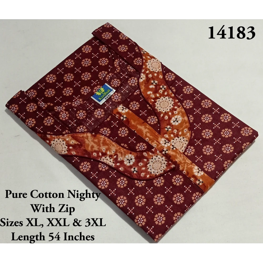 Light Weight Soft Cotton Nighty