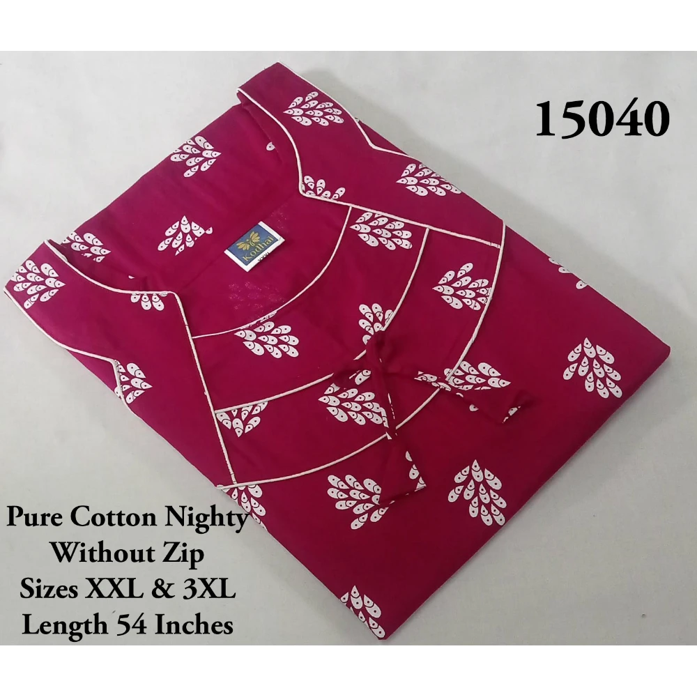 Pure Cotton Nighty