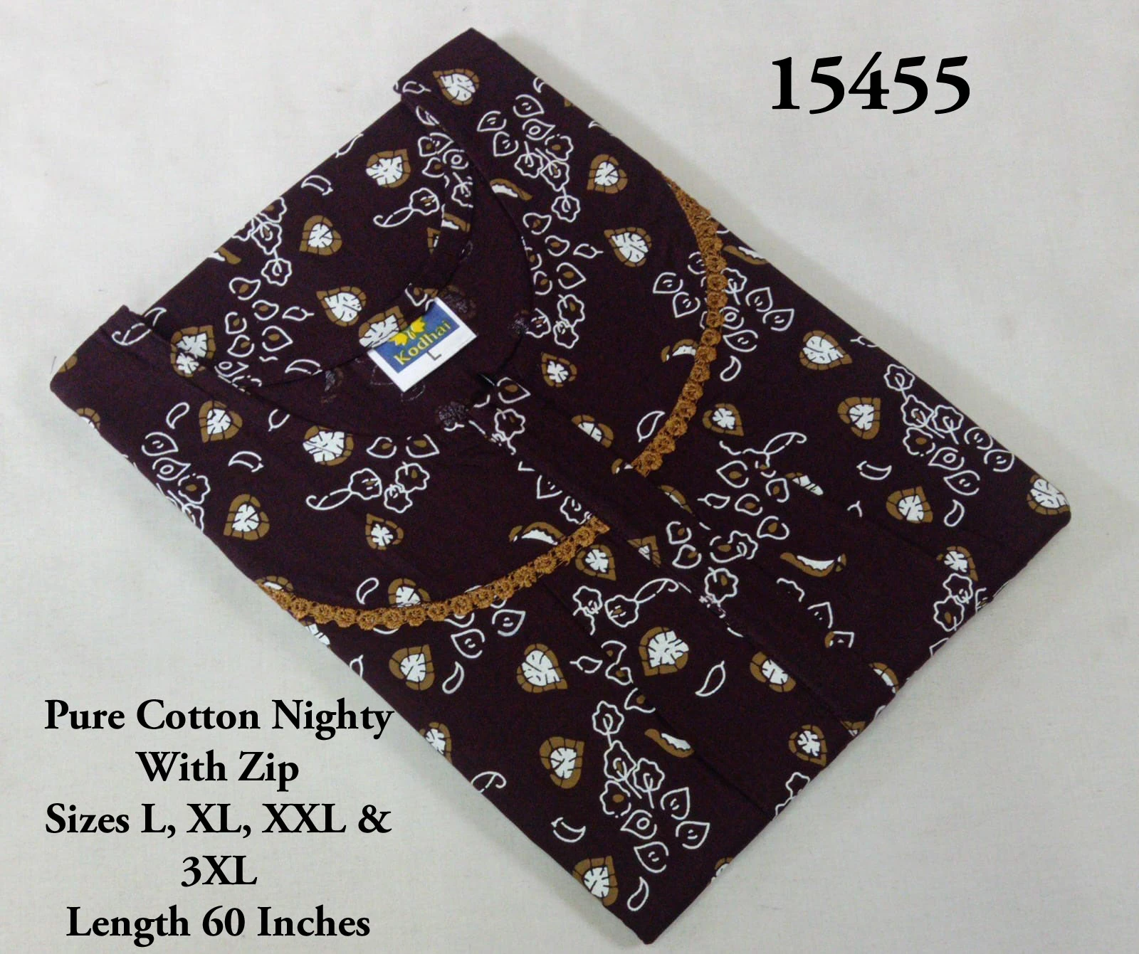 60 Inches Length Nighty