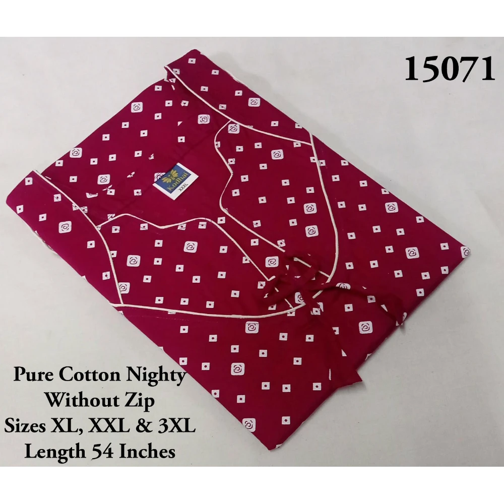 Pure Cotton Nighty