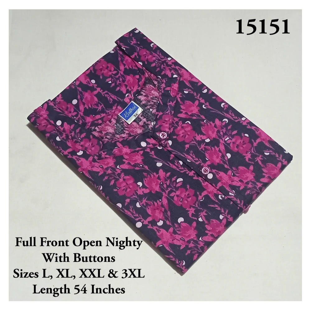 Full Open/Patient Nighty