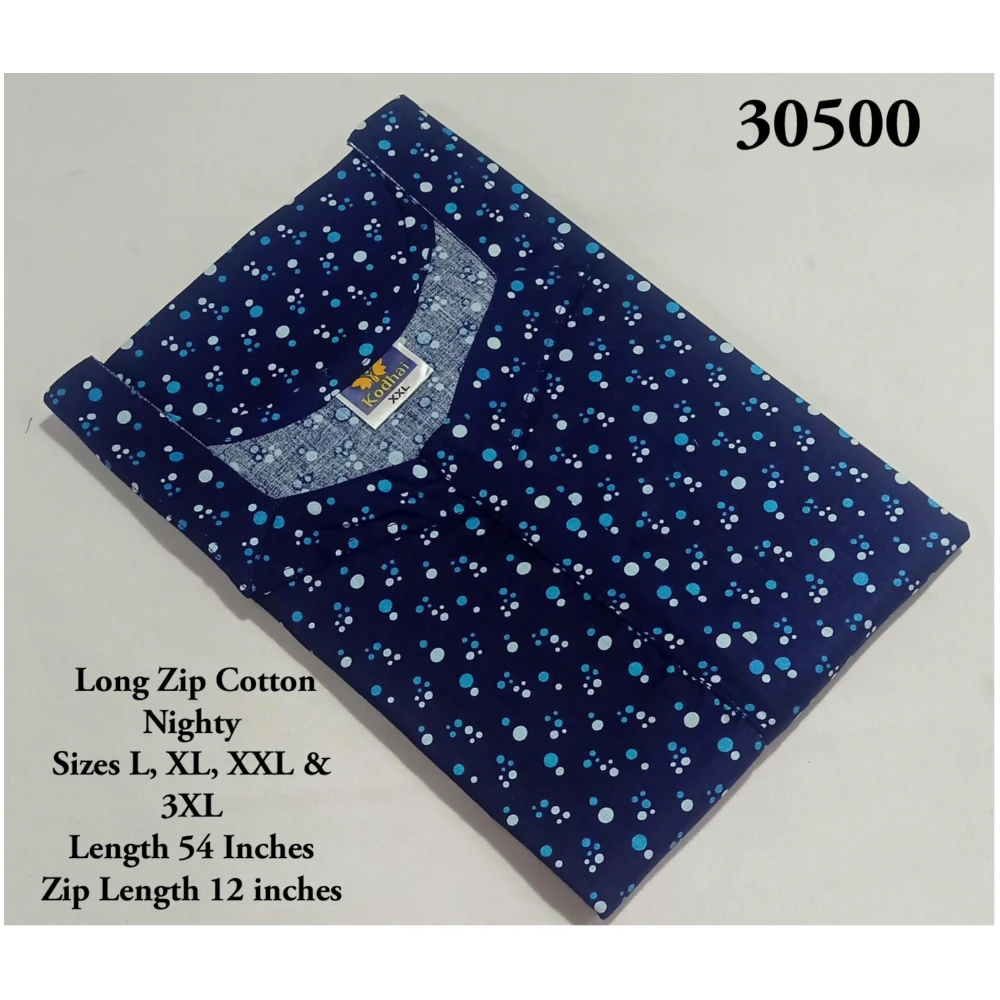 Long Zip Nighty
