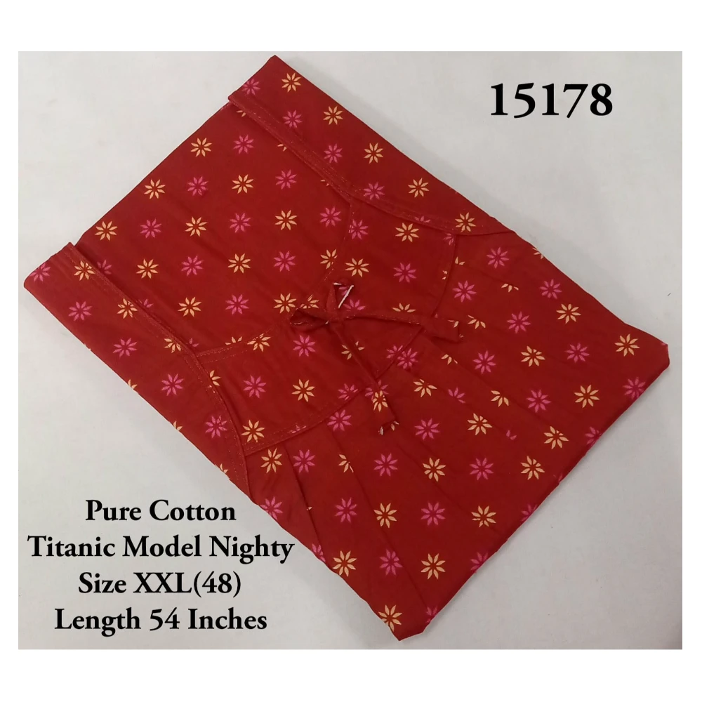 Titanic Model Cotton Nighty