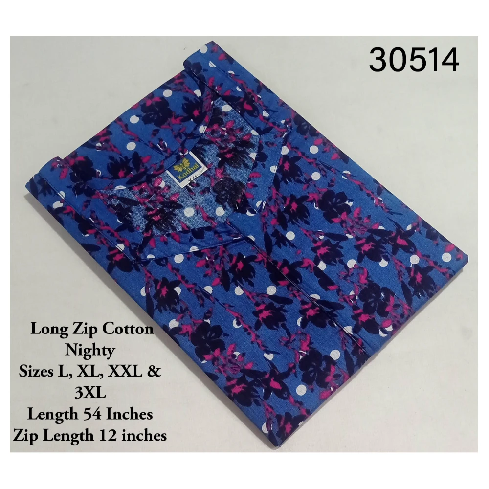 Long Zip Nighty