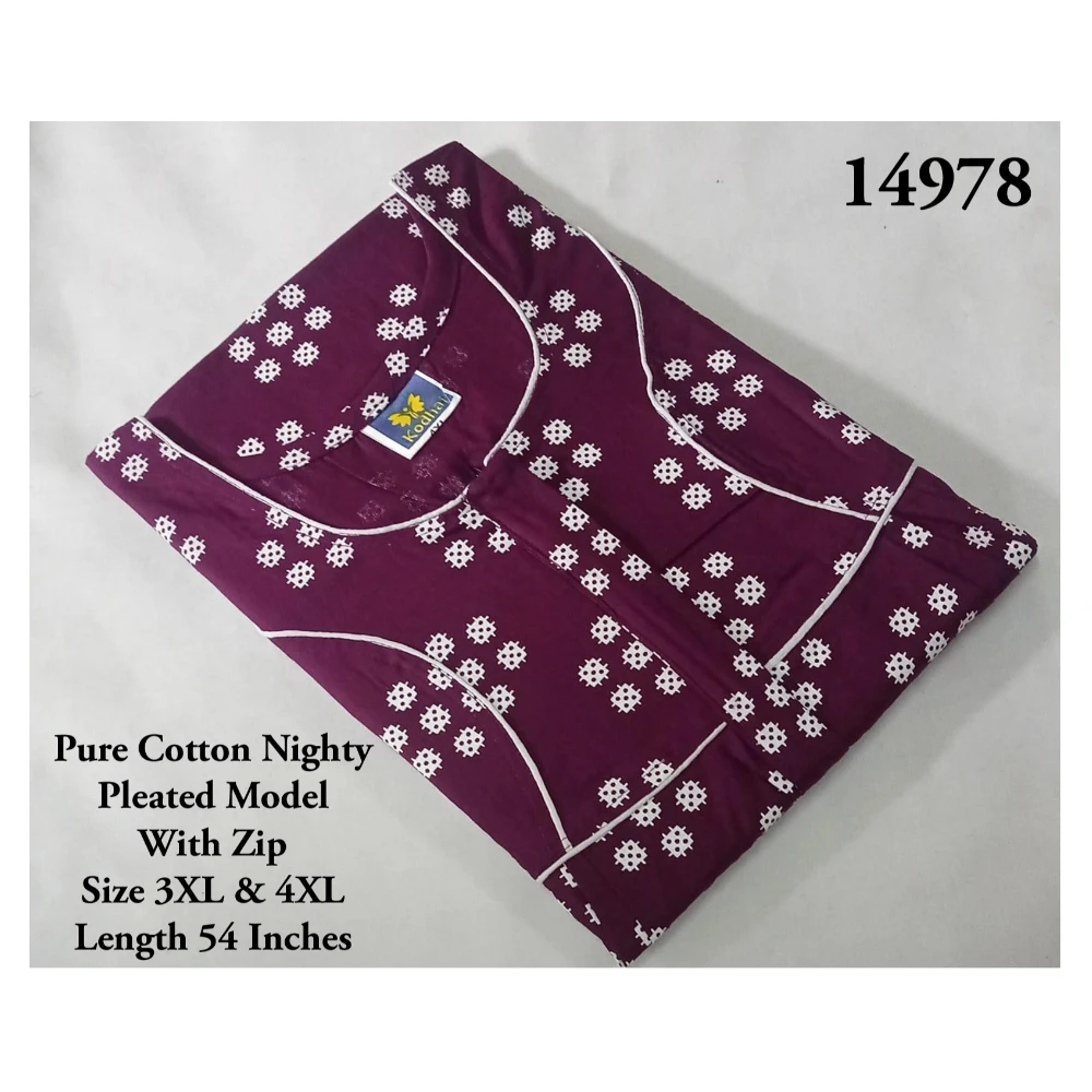 Pure Cotton Nighty