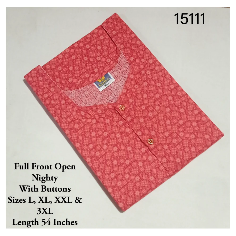 Full Open/Patient Nighty