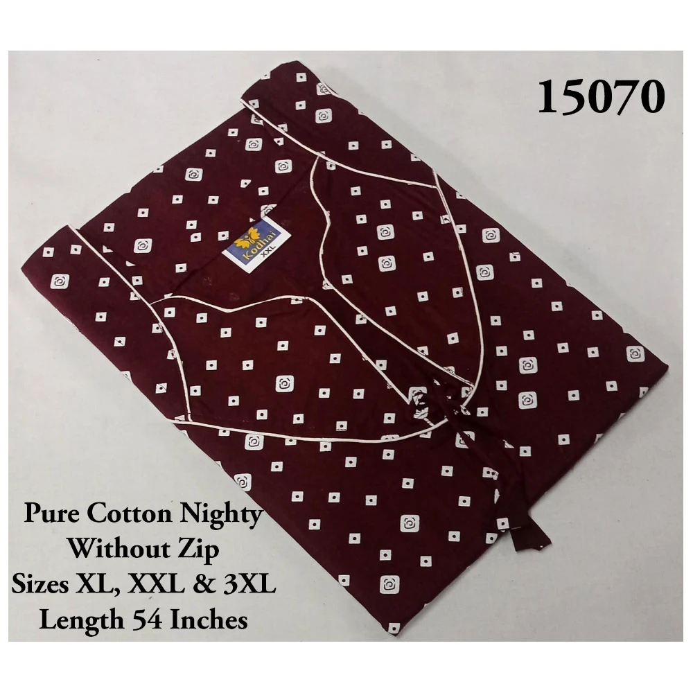 Pure Cotton Nighty